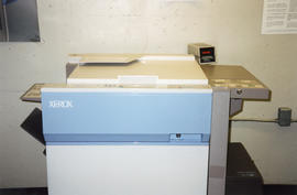 Photograph of a Xerox machine in the photocopy room at the Killam Memorial Library, Dalhousie Uni...