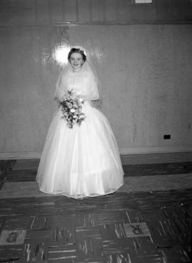 Photograph of Mrs. Wright on her wedding day