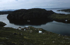 Photograph of a cove in Port Burwell, Northwest Territories