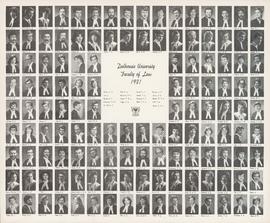 Composite photograph of the Dalhousie University Faculty of Law class of 1981