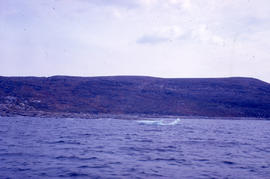 Photograph of a small iceberg near Emily Harbour, Newfoundland and Labrador