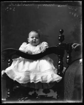 Photograph of the baby of Mrs. Murray Muirhead