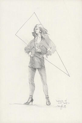 Costume design for Lin : Act II