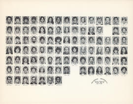 Composite photograph of the Faculty of Medicine - Fourth Year Class, 1980-1981