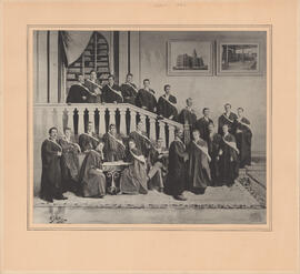 Composite photograph of the graduating class 1893