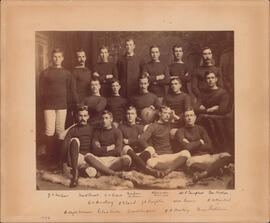 Photograph of Dalhousie Football Team - 1886