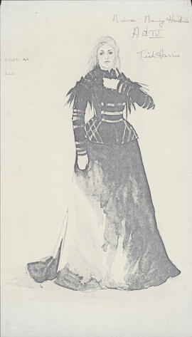 Costume design for Nina : Act IV