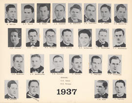 Composite Photograph of the Faculty of Medicine - Class of 1937