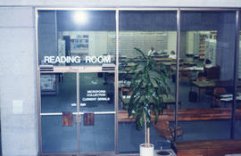 Photograph of the Reading Room at the Killam Memorial Library, Dalhousie University