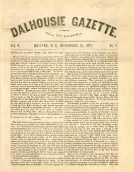 Dalhousie Gazette, Volume 5, Issue 2