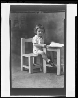 Photograph of the child of Mrs. Robert Haines