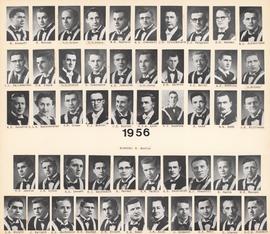 Composite photograph of the Faculty of Medicine - Class of 1956
