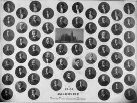 Composite photograph of Dalhousie senior Arts and Science class