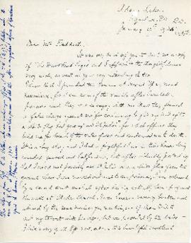 Correspondence between Thomas Head Raddall and E. D. Bellew