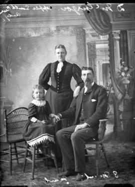 Photograph of D. McGregor and family