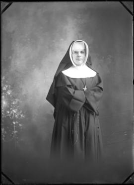 Photograph is a Sister from St. Martha's Convent