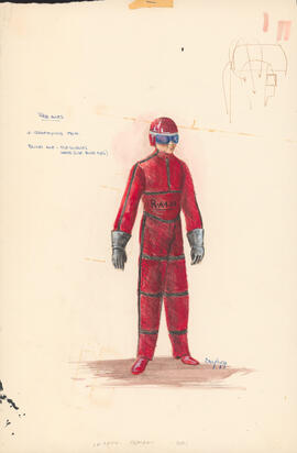 Costume design for the Red Ants