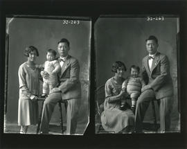 Photograph of Mr. George Wong and his family