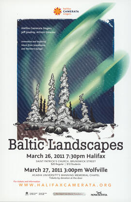 Baltic landscapes : [poster]