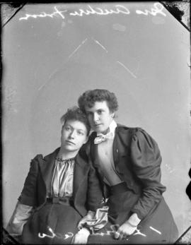 Photograph of Mrs. Andrew Fraser and her friend