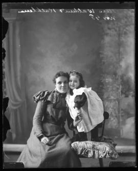 Photograph of Mrs. Waldren & Kathleen