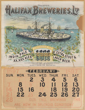 Halifax Breweries Ltd. calendar