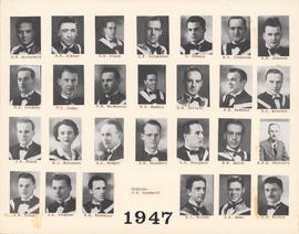 Composite Photograph of the Faculty of Medicine - Class of 1947