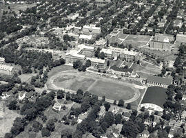 Aerial photograph of Dalhousie University