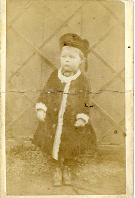 Portrait of T.H. Raddall, Sr. aged about 2 years old