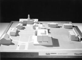Photograph of Killam Memorial Library model
