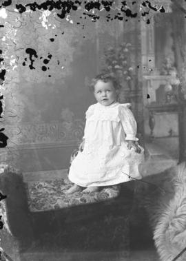Photograph of W. G. Millar's baby