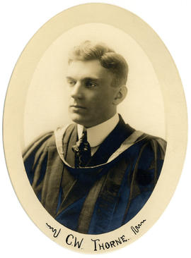 Portrait of Clarence William Thorne : Class of 1918
