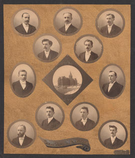 Composite Photograph of the Faculty of Medicine - Class of 1898