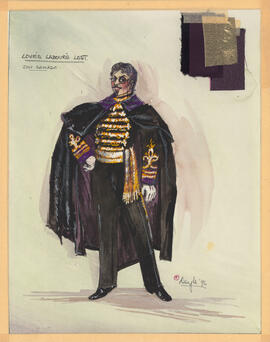 Costume design for Don Armado