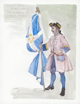 Costume design for Flagbearers : Act 1