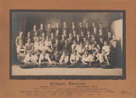 Photograph of Class of 1918 Freshman Year