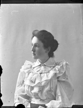 Photograph of Miss Newcombe