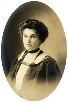 Portrait of B. Angela Bober : Class of 1910