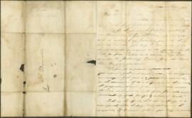 A letter from Cylus Irwin to James Dinwiddie