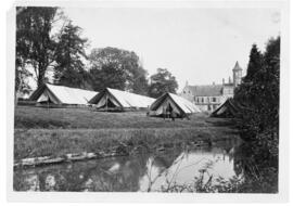 Tents in Arques, France