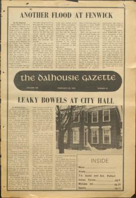 The Dalhousie Gazette, Volume 106, Issue 21
