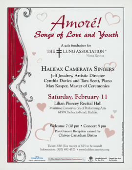 Amore : songs of love and youth : [poster]