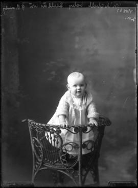Photograph of the baby of Mrs. Mitchell