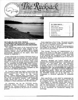 The rucksack : Newsletter of the Friends of McNabs Island Society