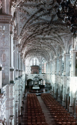 Photograph of the chapel inside Frederiksborg Castle (Slotskirke)