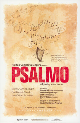 Psalmo with guests : [poster]