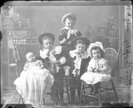 Photograph of  Thomas Brophy and siblings