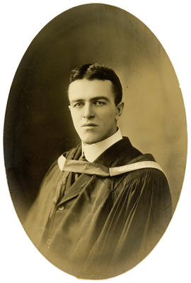 Portrait of Matthew George Burris : Class of 1910
