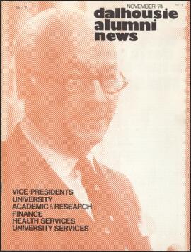 Dalhousie alumni news, November 1974