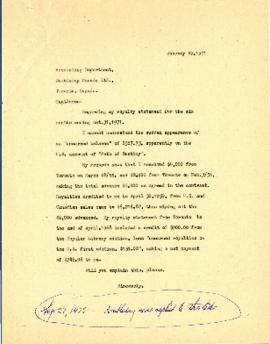 Correspondence between Thomas Head Raddall and Doubleday Canada Limited